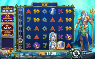 Waves of Poseidon – Winning spin