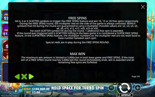 Waves of Poseidon – Game rules