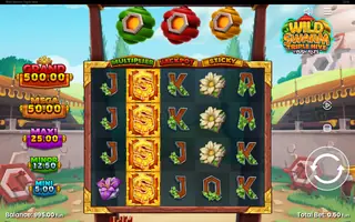 Wild Swarm Triple Hive – Feature in play