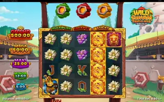 Wild Swarm Triple Hive – Feature in play