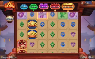Fire Pig Push Ways – Feature in play